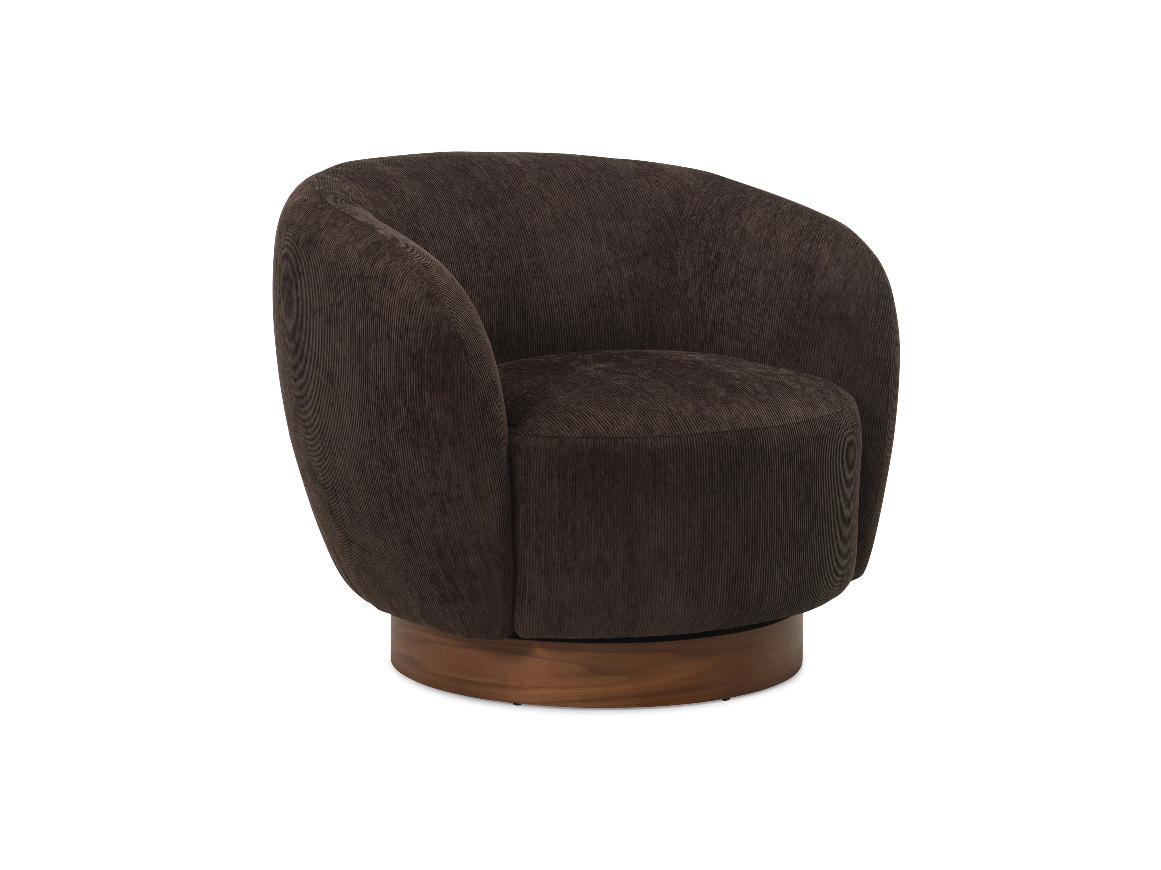 Ollie Fabric Swivel Chair